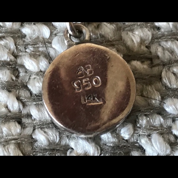 BARRY BRINKER- VERMEIL BUTTON EARRINGS